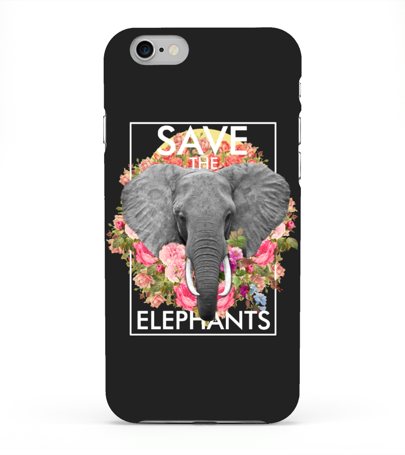 Floral Elephant (Phone Case) T Shirts C-Cm2Tx