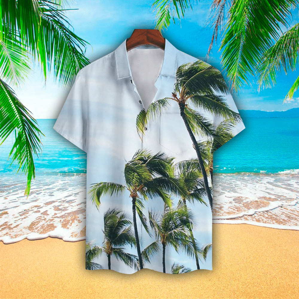 Palm Tree Hawaii Shirt For Aloha Ha30413