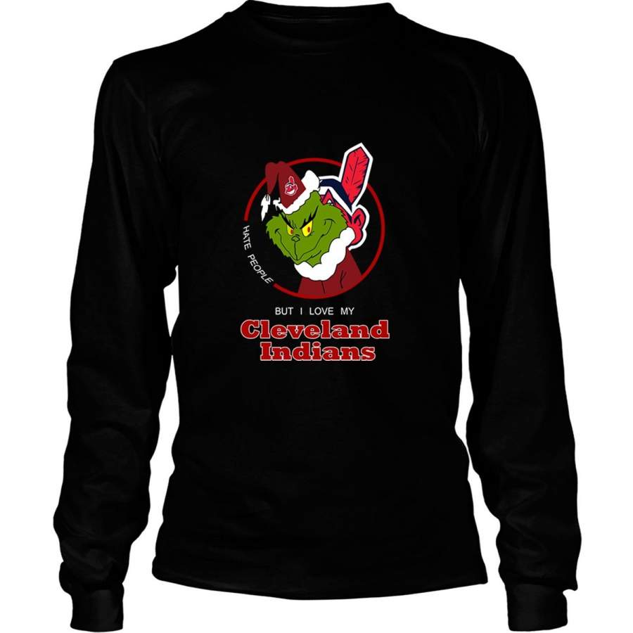 I Love My Cleveland Indians T Shirt, The Grinch T Shirt – Long Sleeve Tees