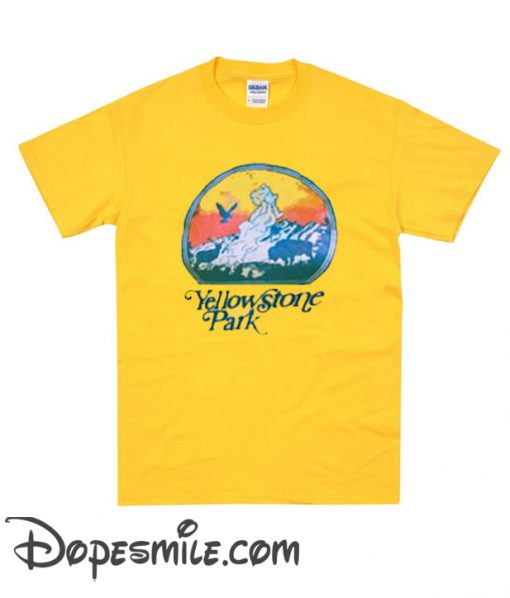 Vintage Yellow Stone Park cool T Shirt