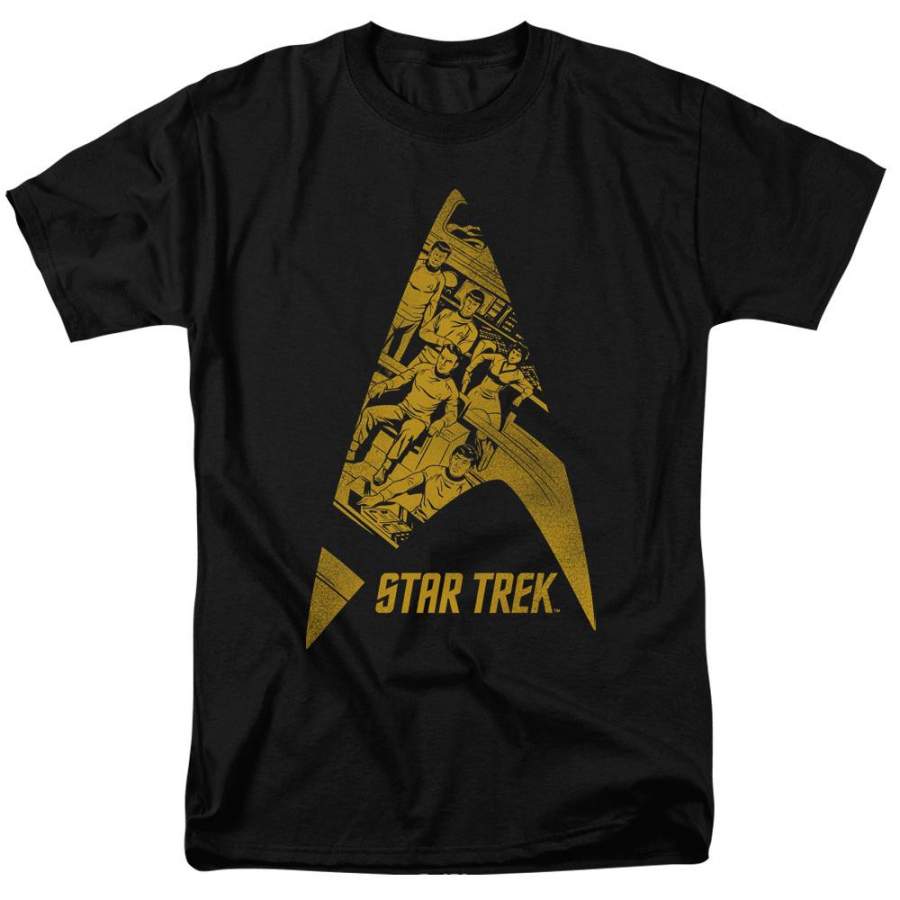 Star Trek Delta Crew Men’s 18/1 Cotton Short-Sleeve T-Shirt