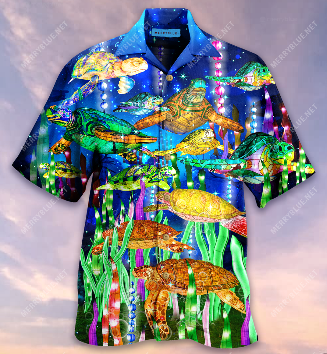 Find My Soul Into The Ocean Turtle Unisex Hawaii Shirt Ha20760