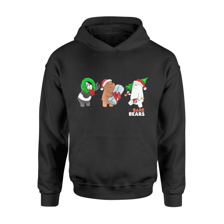 Christmas gift idea Cartoon Network We Bare Bears Christmas T-Shirt – Standard Hoodie