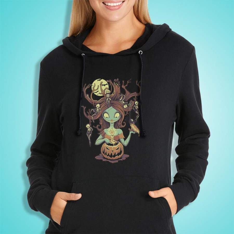 Super Cute Nightmare Before Christmas Sally Women’S Hoodie