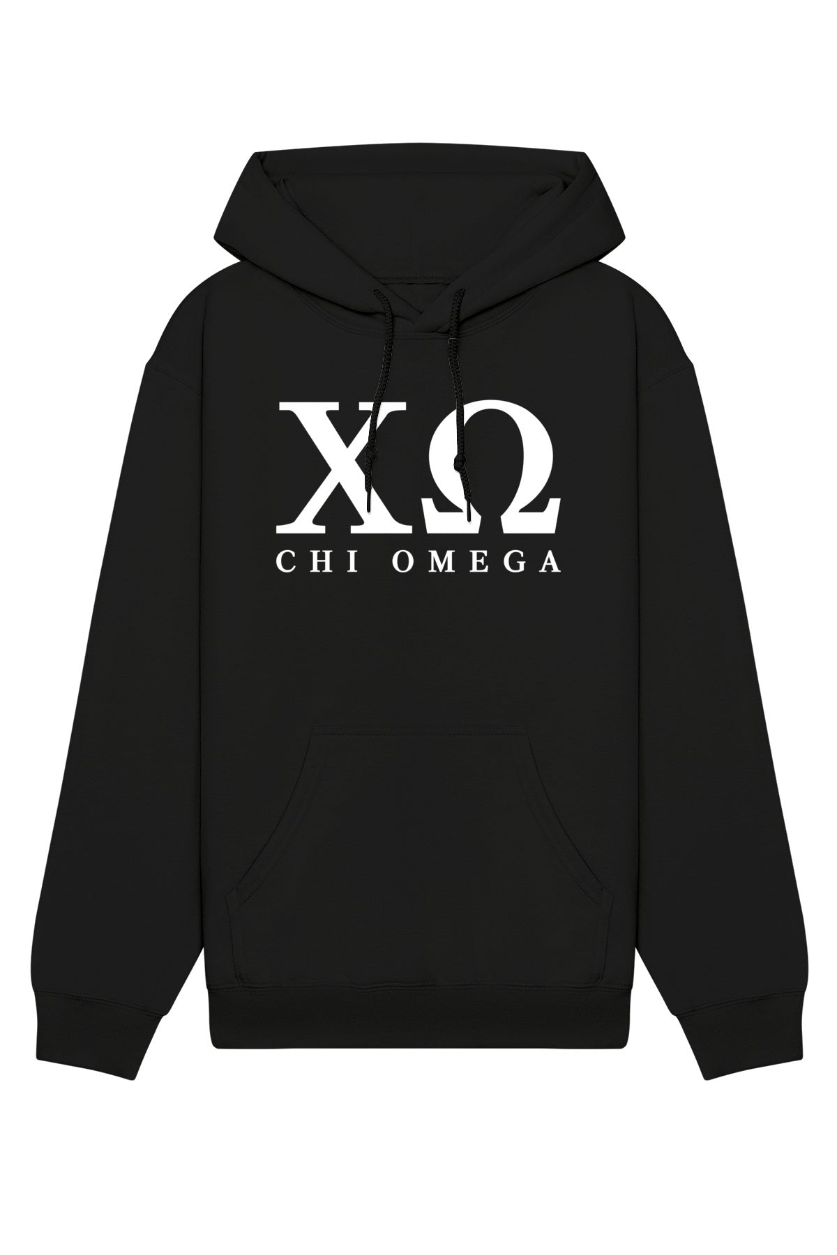 Chi Omega Letters Hoodie
