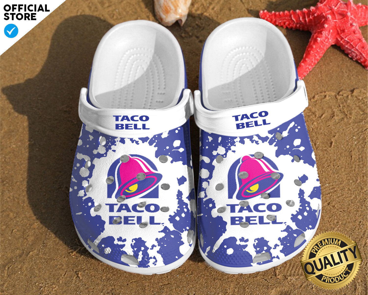 Taco Bell Taco Bell Clog – Taco Bell Crocs Crocband Clog