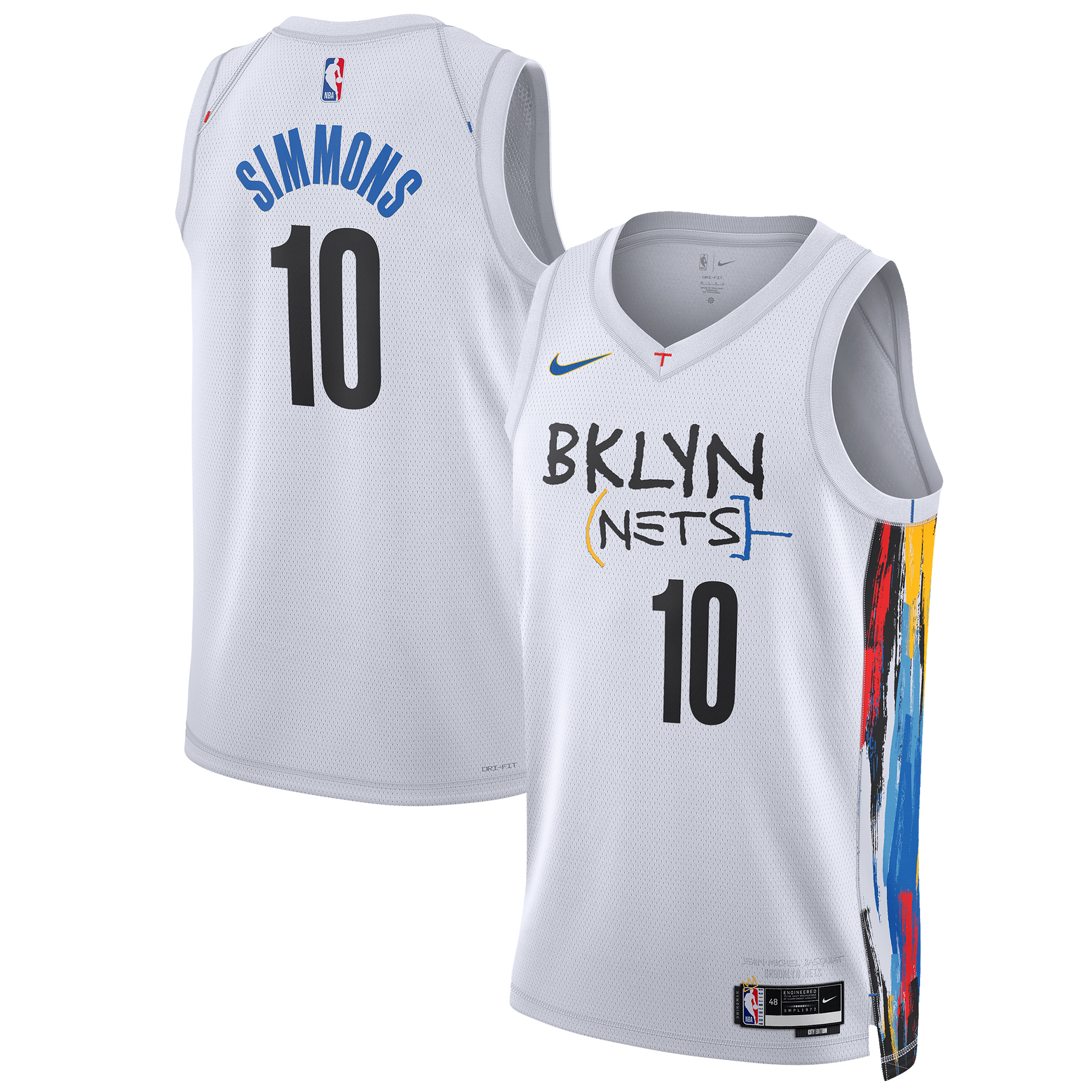 Ben Simmons Brooklyn Nets Unisex 2022/23 Swingman Jersey – City Edition – White