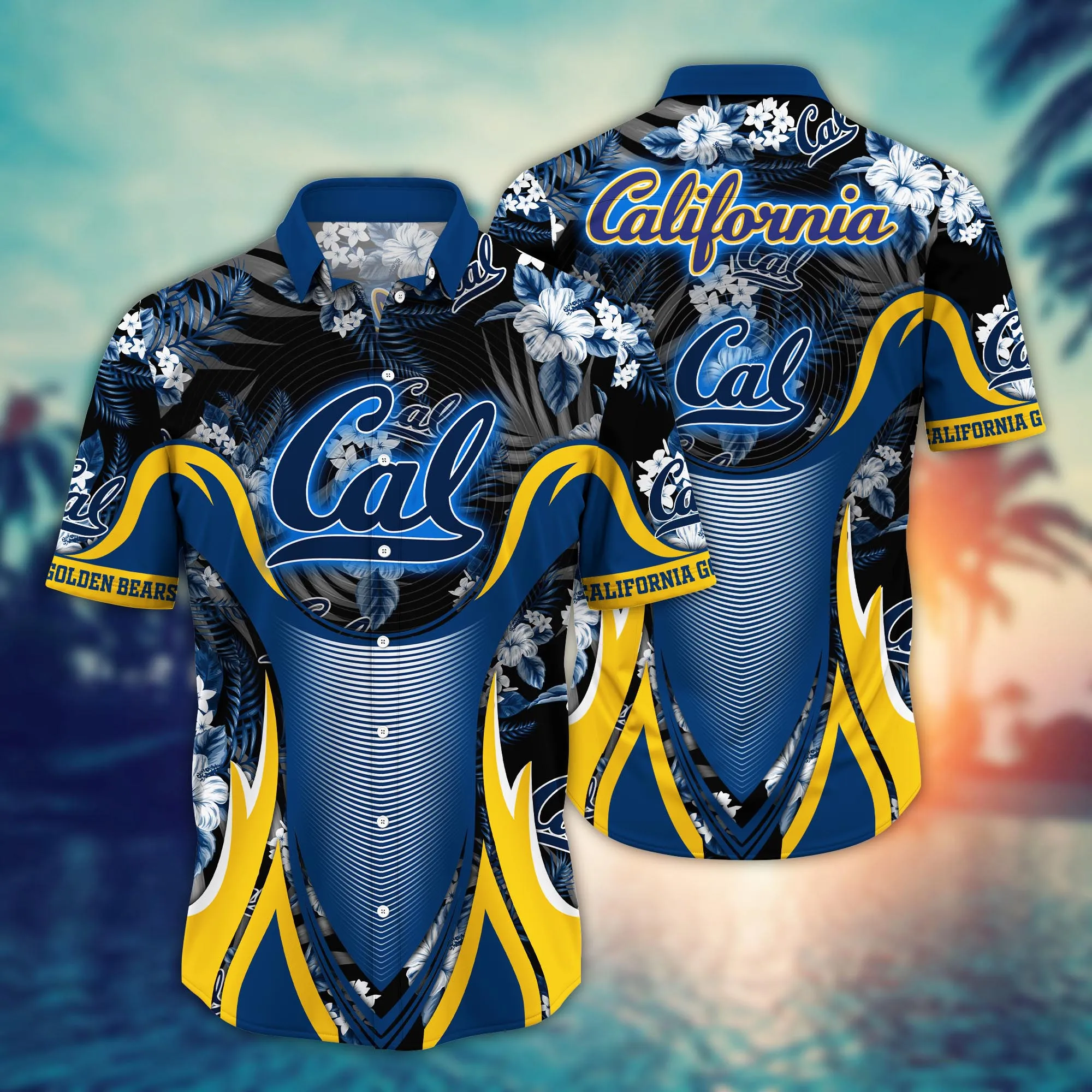 California Golden Bears NCCA Hawaiian Shirt Ice Cream Season Aloha Shirt