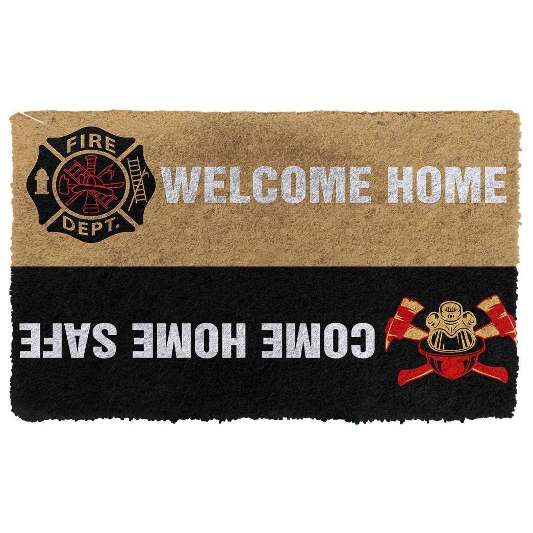 Gearhumans 3D Firefighter Custom Doormat