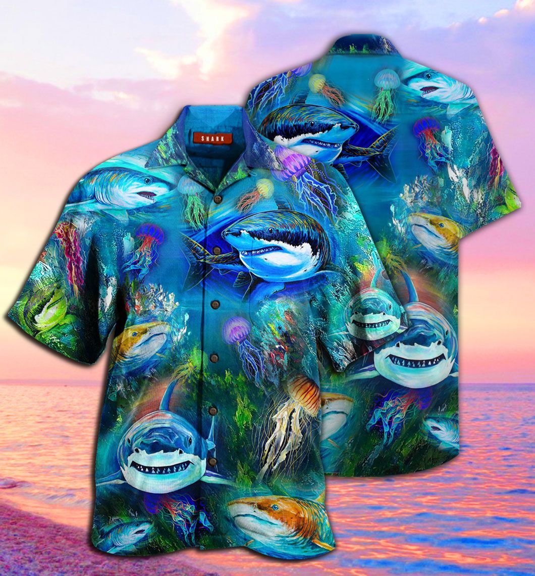 SHARK BUTTON SHIRT CC PHT302008A04DF