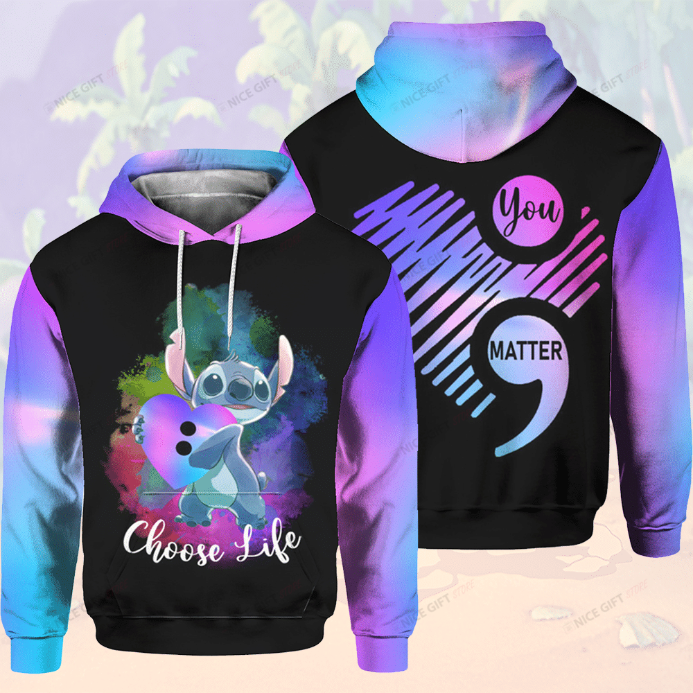 Choose Life Hoodie 3D 3Ho-S2S5