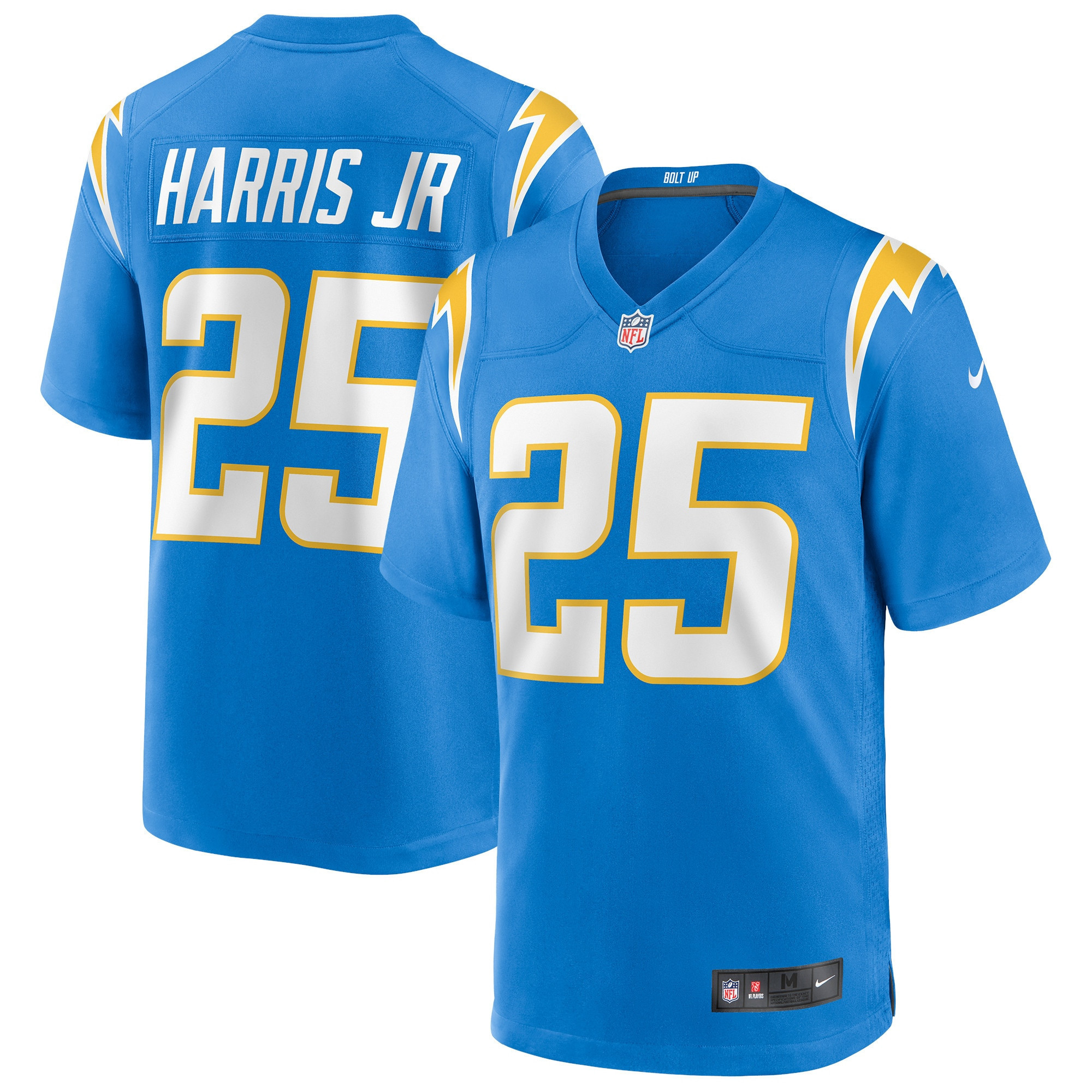 Chris Harris Jr. Los Angeles Chargers Game Jersey – Powder Blue NFL