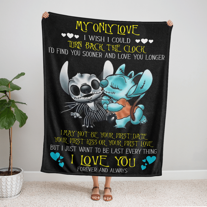 The Nightmare Couple Halloween Blanket