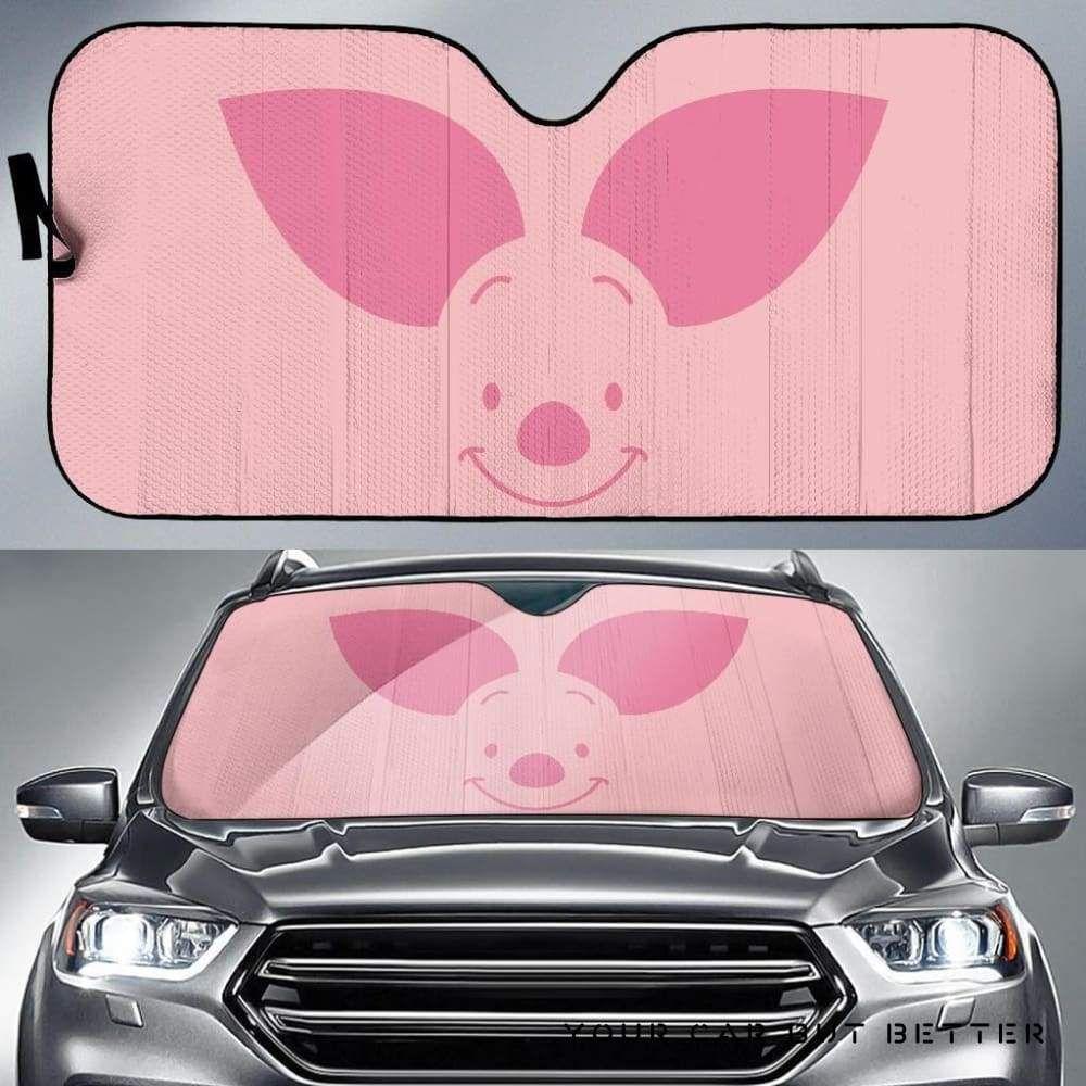 [Car Sunshade] Winnie The Pooh Piglet -663