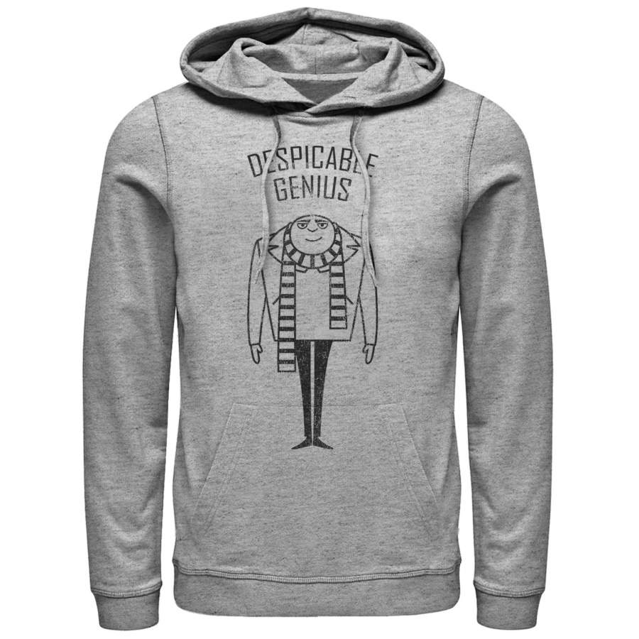 Despicable Me Men’s Evil Genius Gru  Lightweight Hoodie