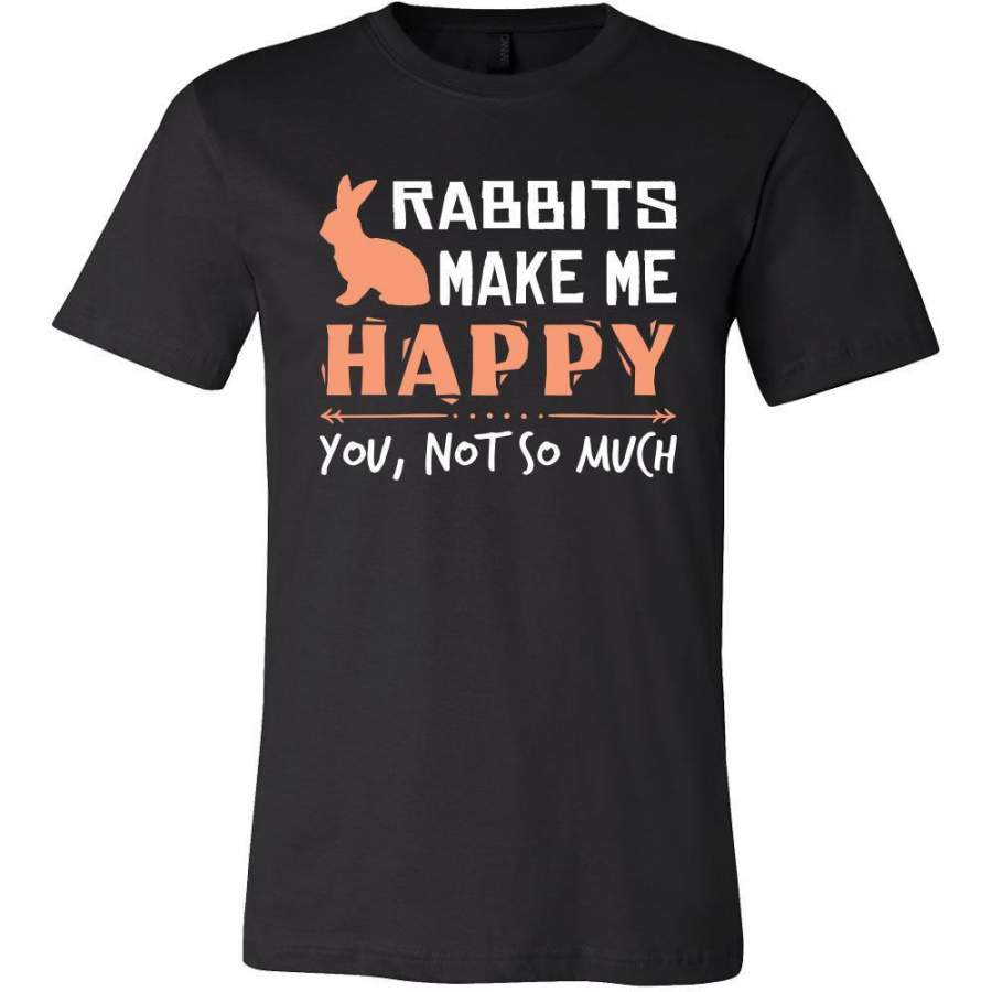 Rabbit Shirt – Make Me Happy – Animal Lover Gift