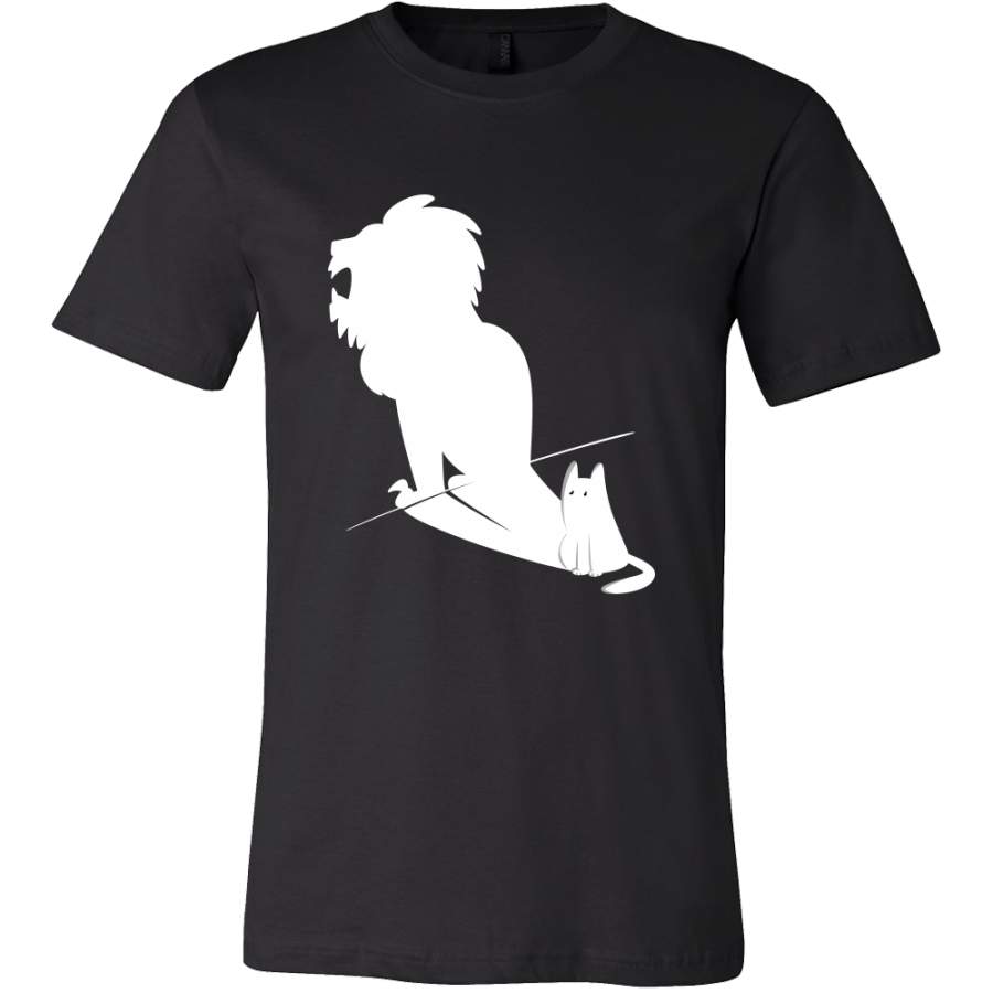 Potential Lion Shadow and Cat Animal Tshirt