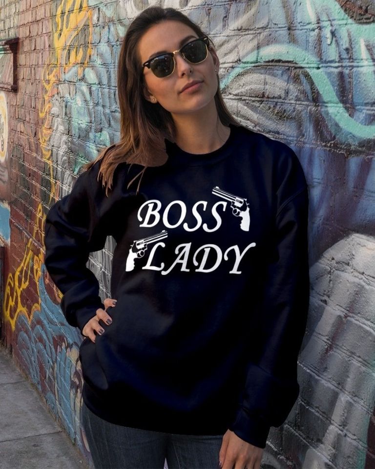 Boss Lady Standard Crew Neck Sweatshirt