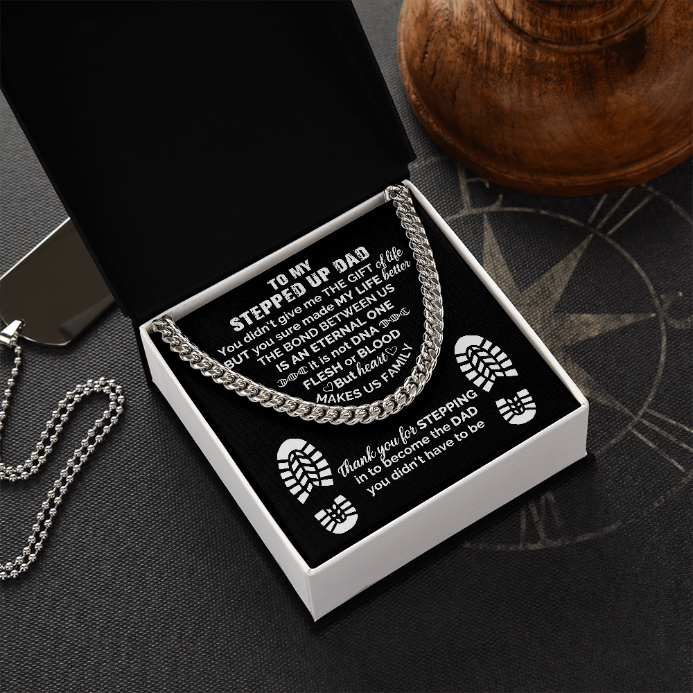 Sentimental Father’S Day Gifts 2022- Cuban Link Chain Necklace