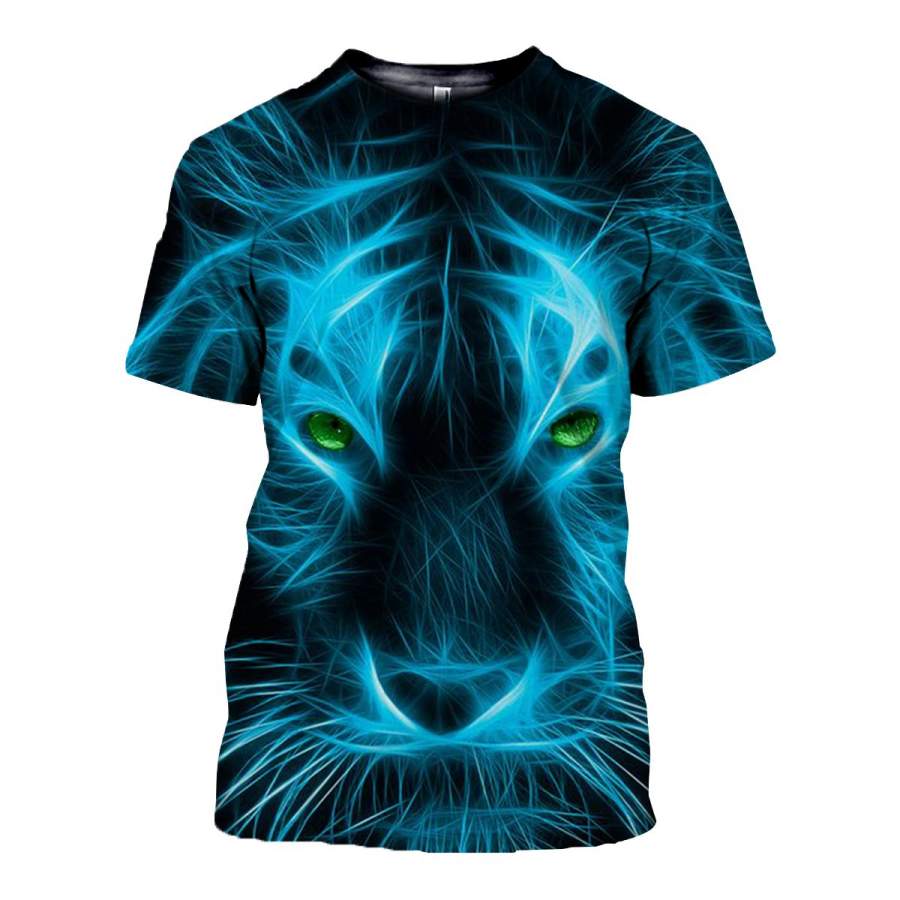 3D All Over Printed Tiger T Shirt Hoodie 51201923