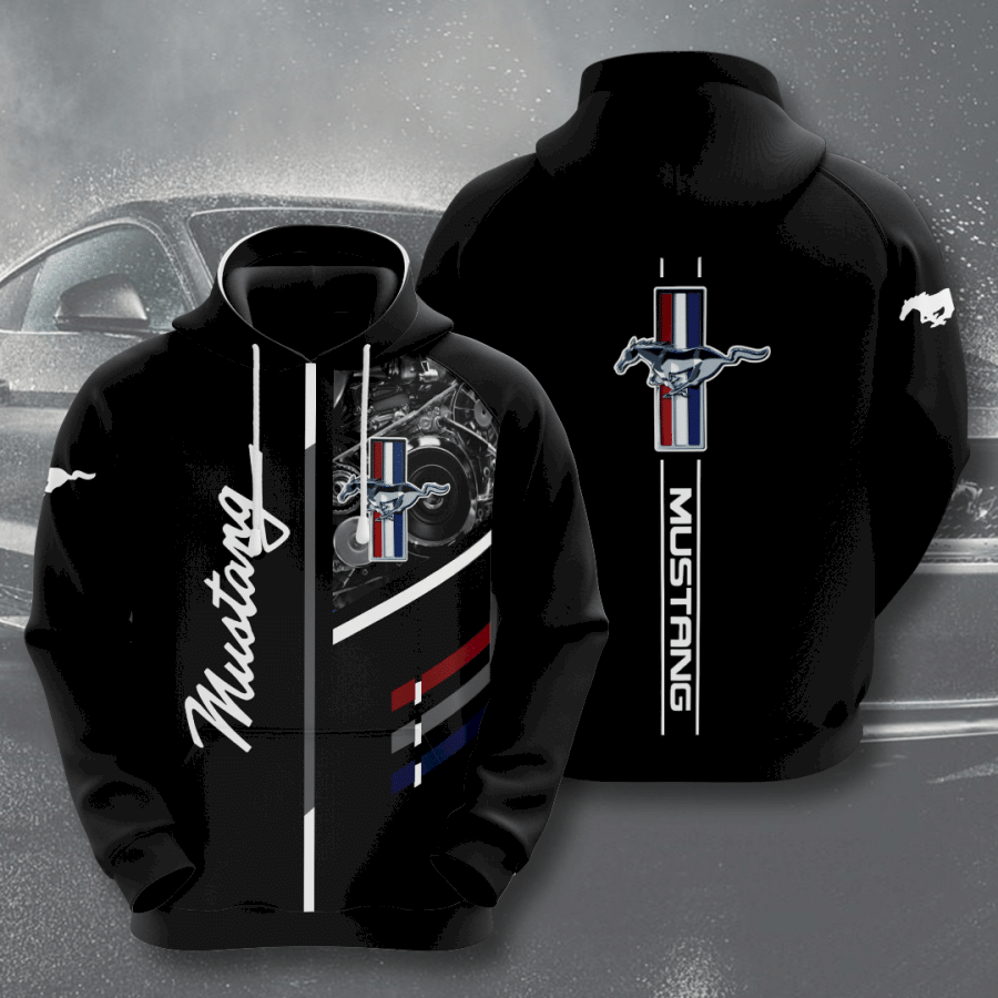 Ford Mustang Hoodie All Over Print For Men Women