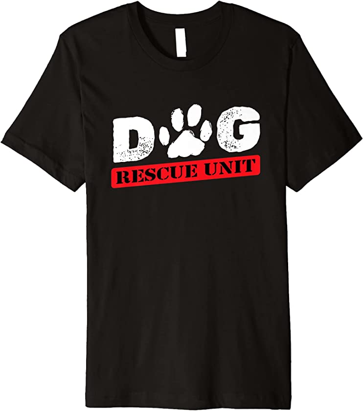 Dog Rescue Unit Adoption Lover – Puppy Care Dog Rescue Premium T-Shirt