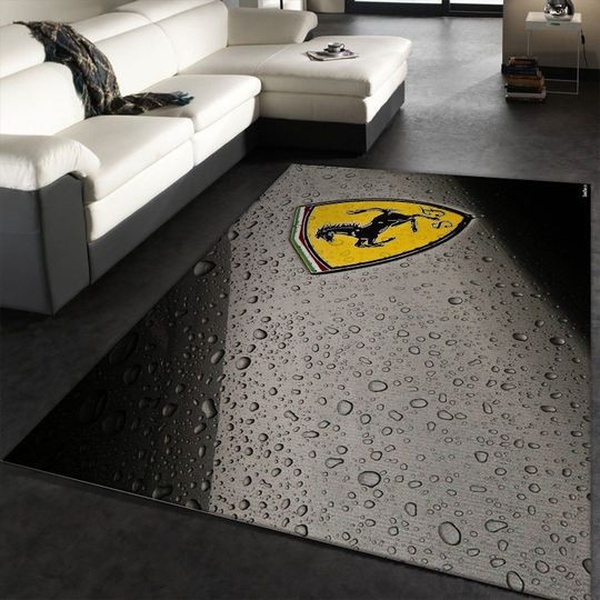 Logo Ferrari Rug Living Room Christmas Gift Us Decor 15