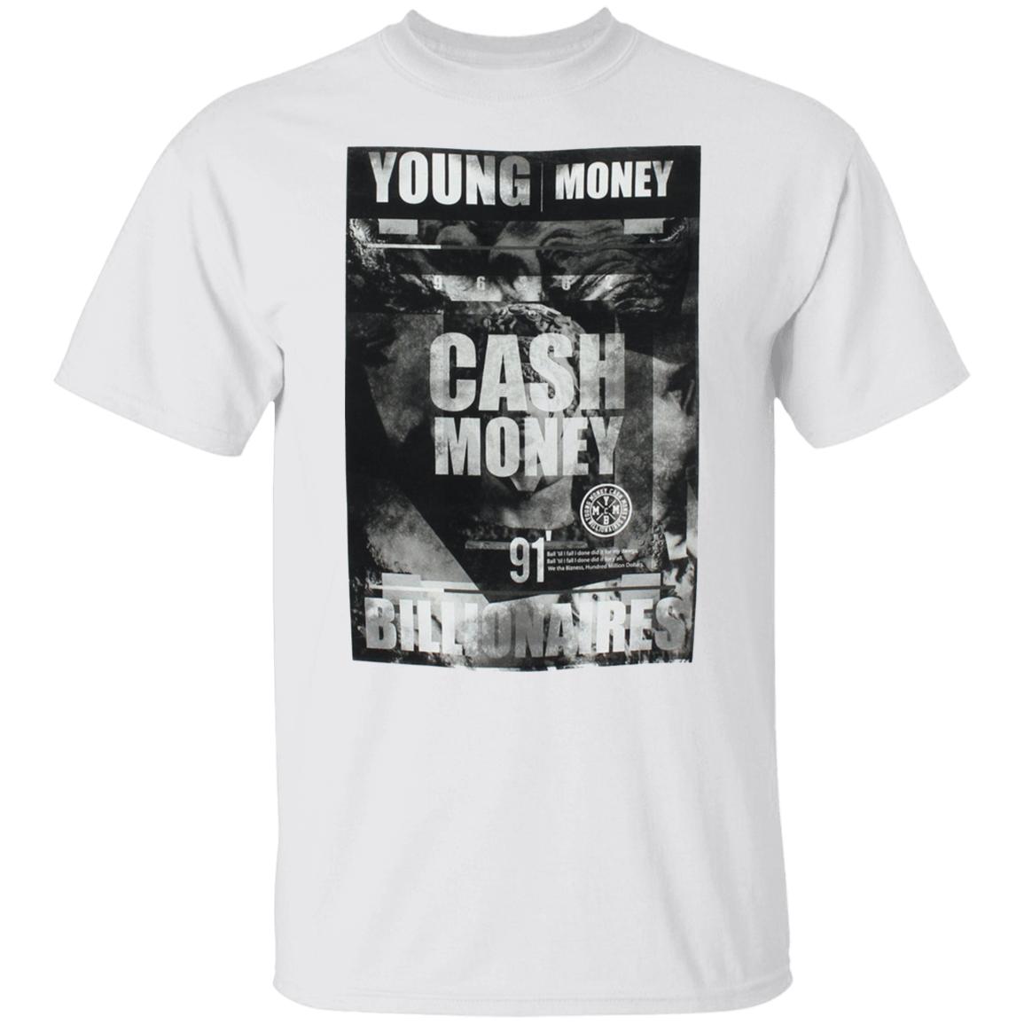 Ymcmb Shirt Young Money Cash Money Billionaires Mens Vintage Graphic T-Shirts