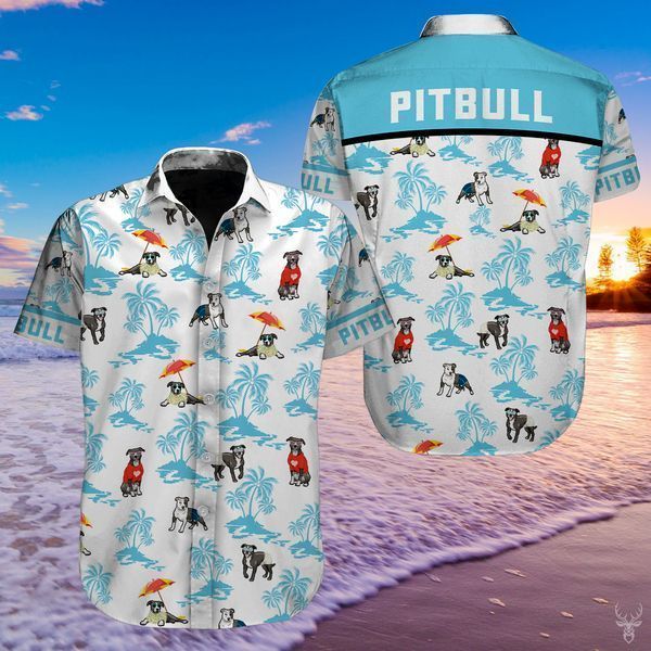 Pitbull Hawaii Button Shirt VDQ172006Y01VT