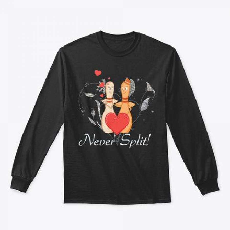 Bowling Couple Valentine’s Day Gift Unisex Long Sleeve