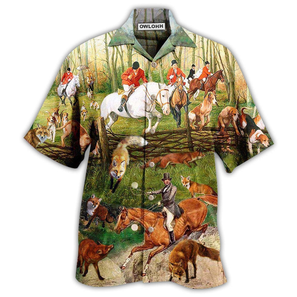 Fox Hunting Weekend Forecast 100 Chanceof Hawaii Shirt Ha100823