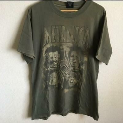 90 Original Vintage Metallica Band T-shirt 3370