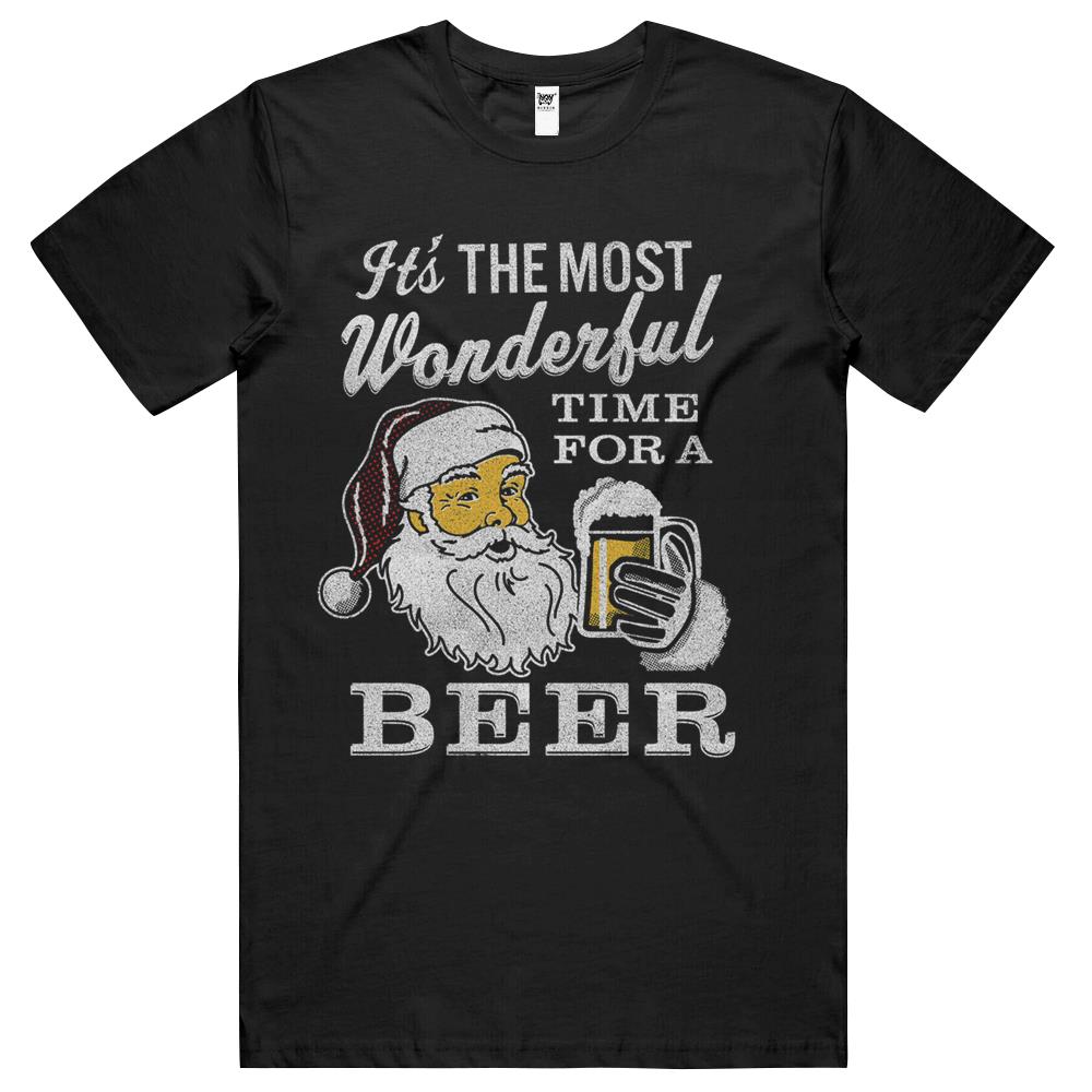 It’S The Most Wonderful Time For A Beer Men’S, Beer Lovers Tee T Shirts