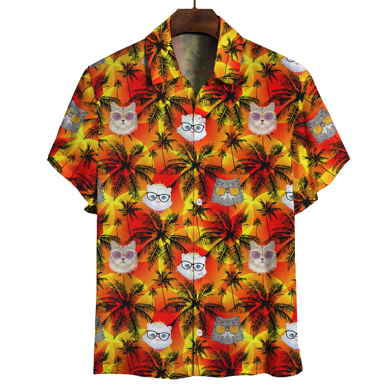 Aloha Hawaii Persian Cat Shirt Ha60657