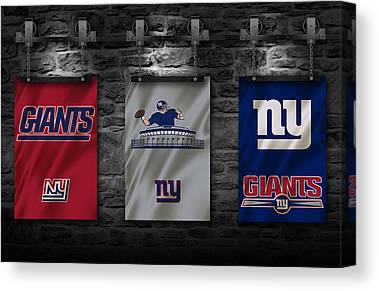 62 New York Giants Joe Hamilton Canvas Print