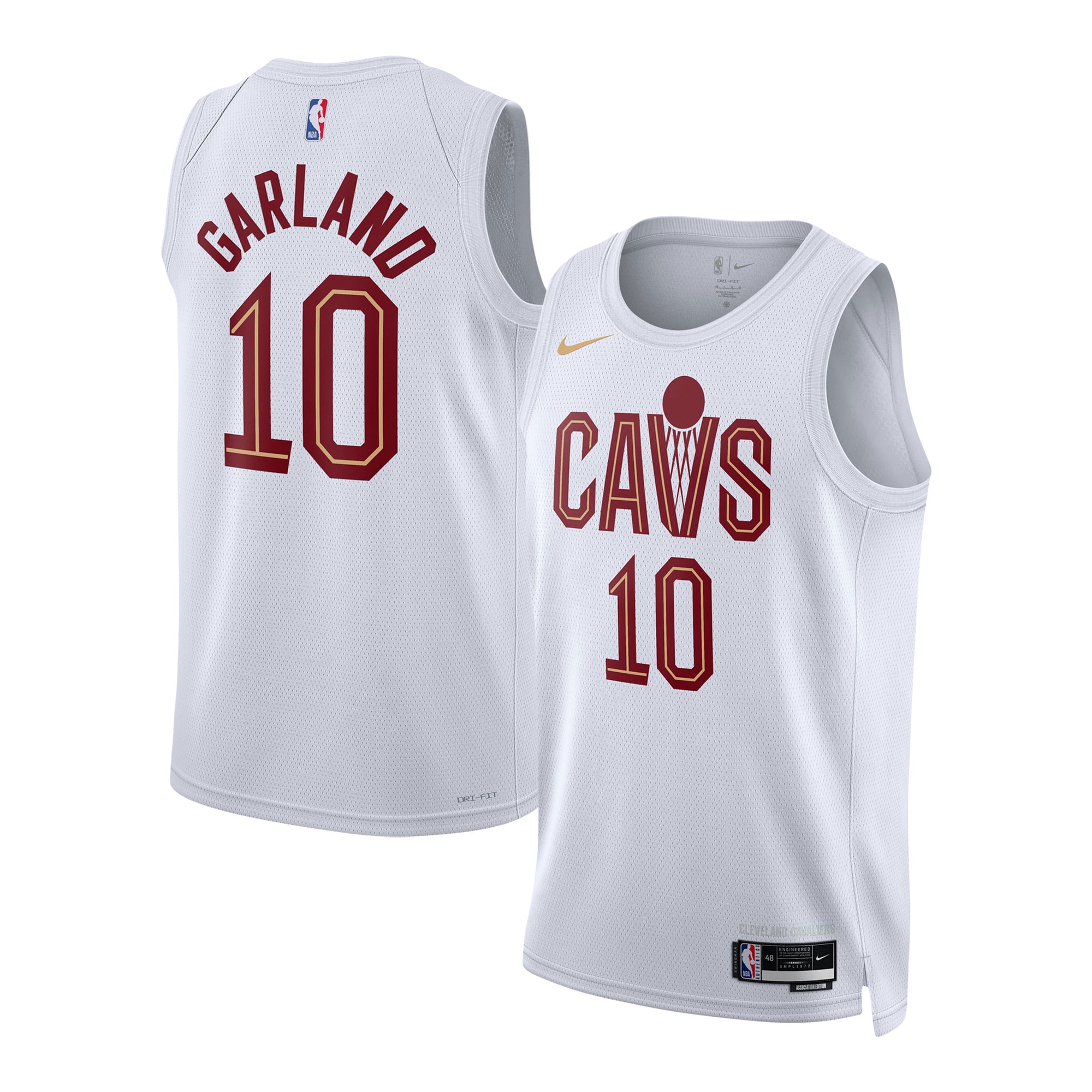 Darius Garland Cleveland Cavaliers Unisex Swingman Jersey – Association Edition – White