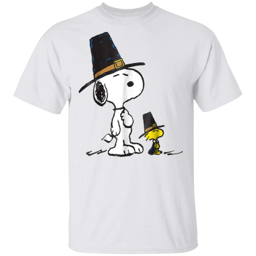 Peanuts Funny Snoopy Woodstock Thanksgiving T Shirt