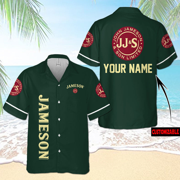 Personalized Jameson Irish Whiskey Hawaii Shirt Ha51578