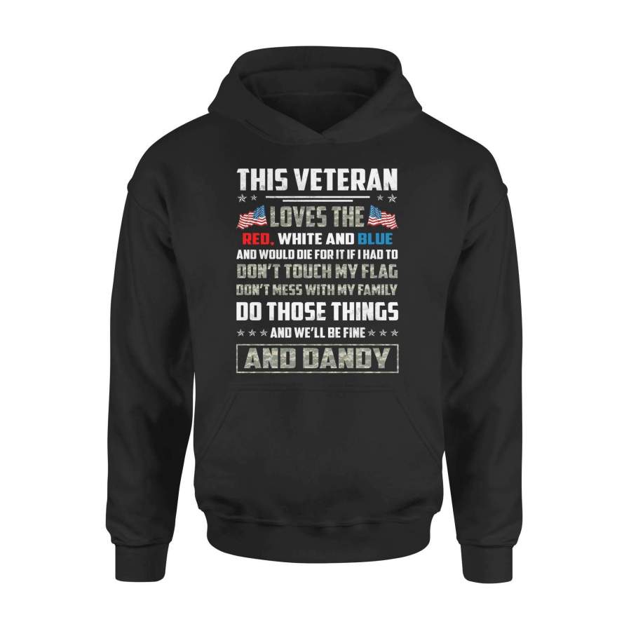 Veteran – Do those things – Standard Hoodie