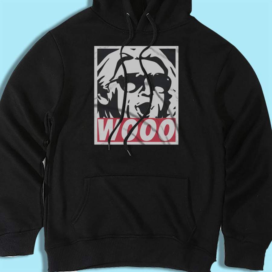 Wrestler Ric Flair Obey Style Woooo Men’S Hoodie