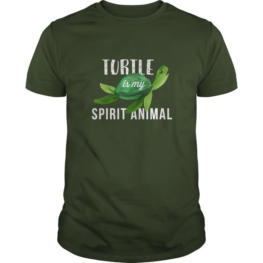 Turtle Is My Spirit Animal Guys Tee 943978776