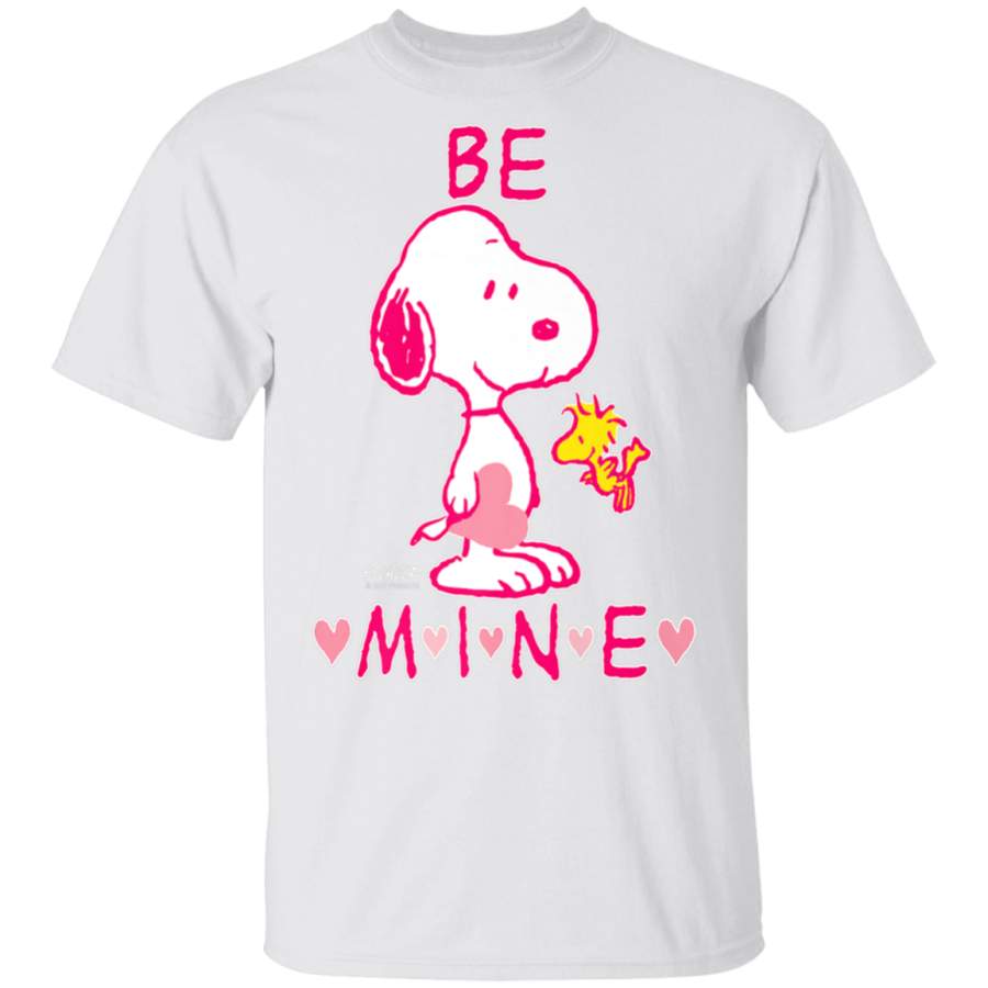 Peanuts Snoopy and Woodstock Be Mine T-Shirt