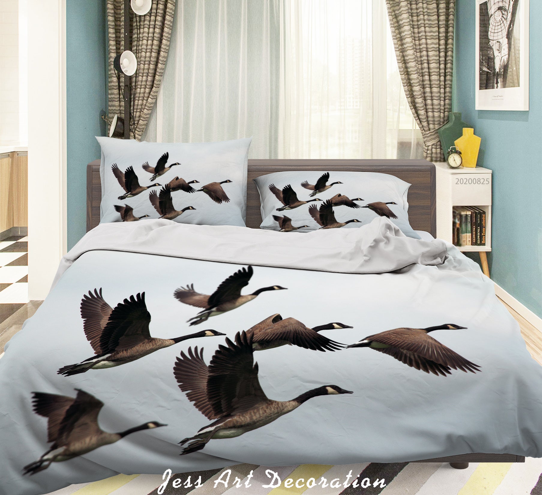 3D Animal Nature Lanruo Quilt Cover Set Bedding Set Duvet Cover Pillowcases Wj 3323