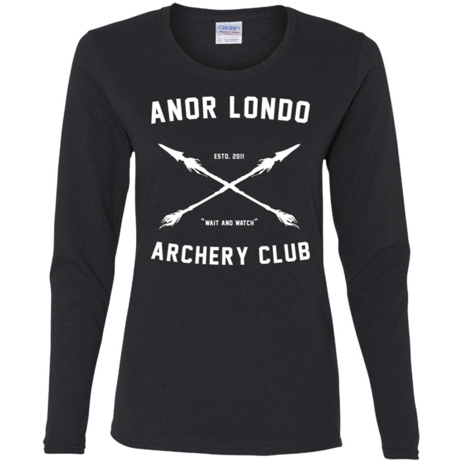 AGR ANOR LONDO – ARCHERY CLUB Ladies’ Cotton LS T-Shirt