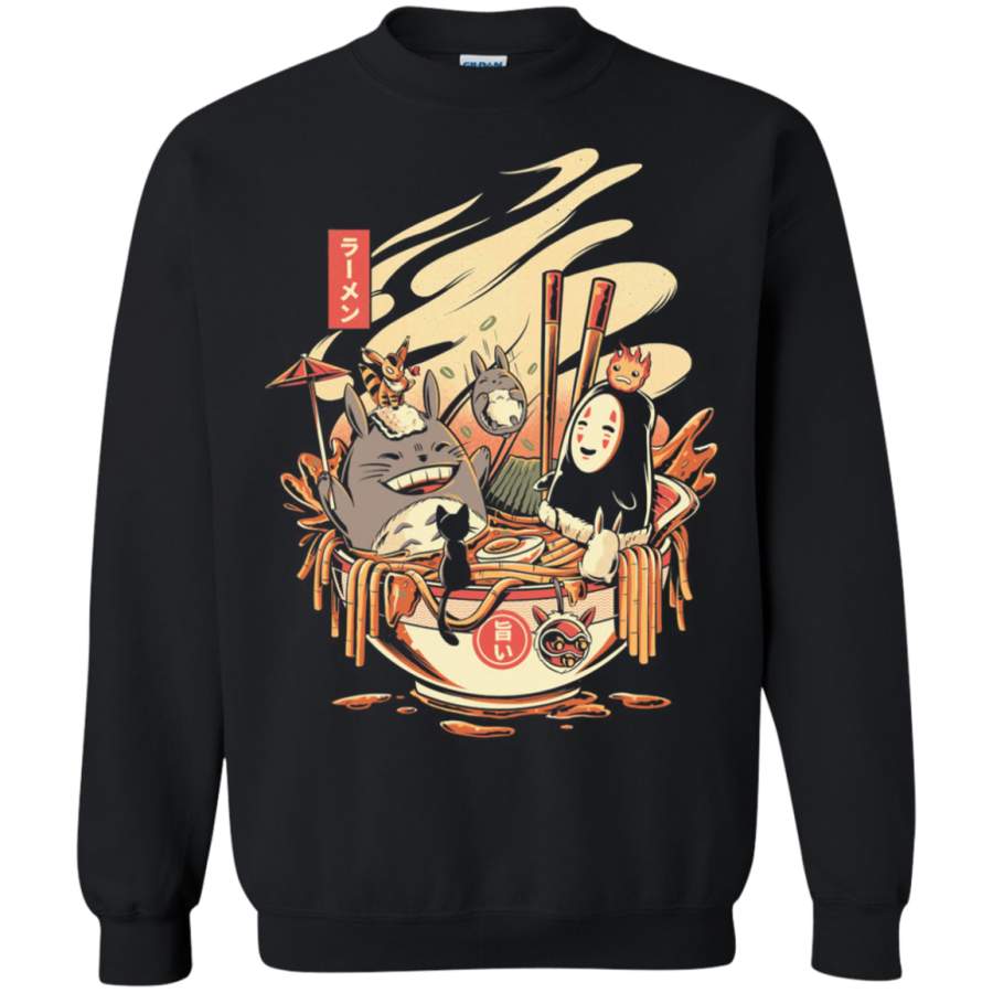 AGR Ramen pool party Crewneck Pullover Sweatshirt