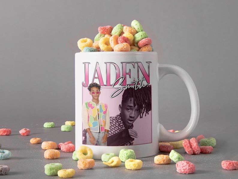 White Mug Jaden Smith Mug Jaden Christopher Syre Smith Mug American Actor, Rap Singer And Dancer Premium Sublime Ceramic Coffee Mug H99