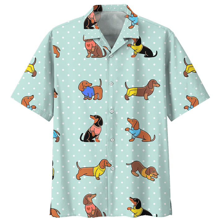 Dachshund Hawaii Shirt 26 Ha31036