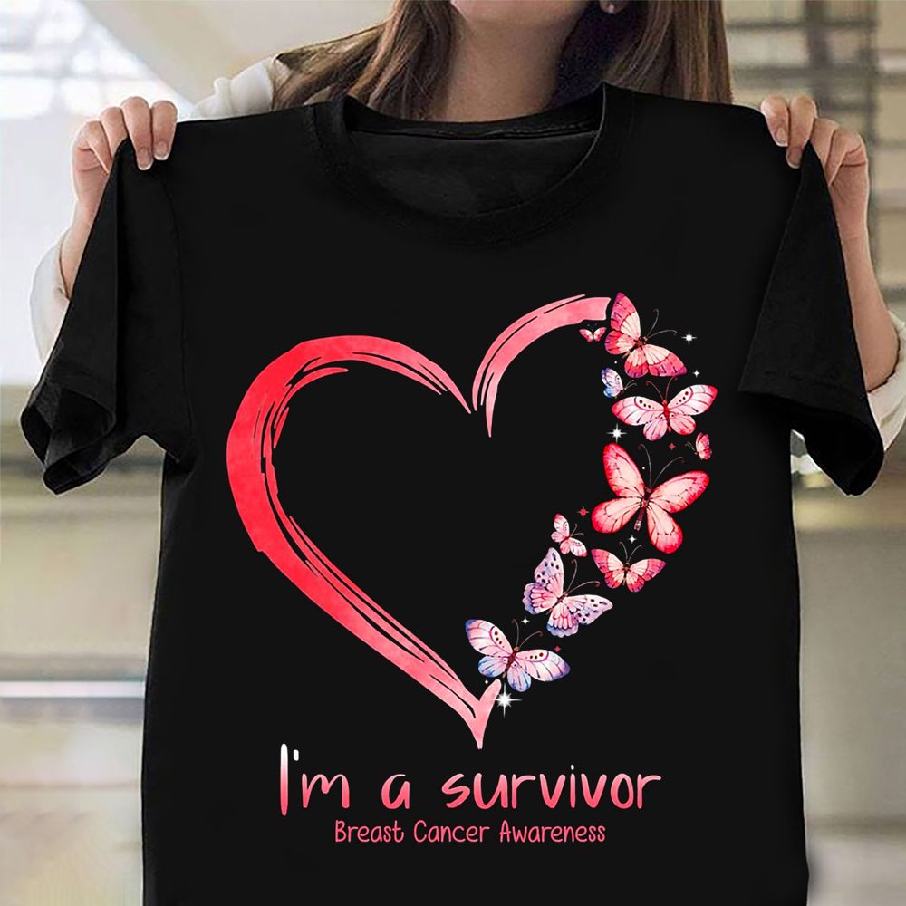 I’M A Survivor Breast Cancer Awareness Shirt Inspired Breast Cancer Awareness Apparel
