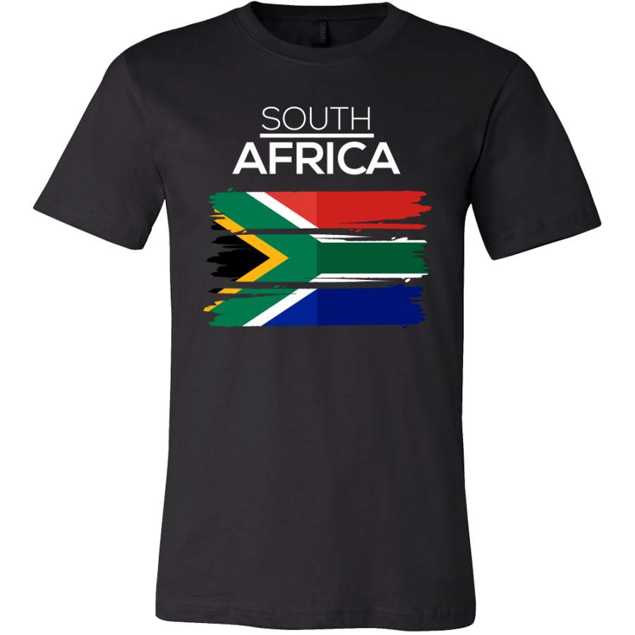 South Africa, South African Pride Patriotic Vintage  Flag T-shirt