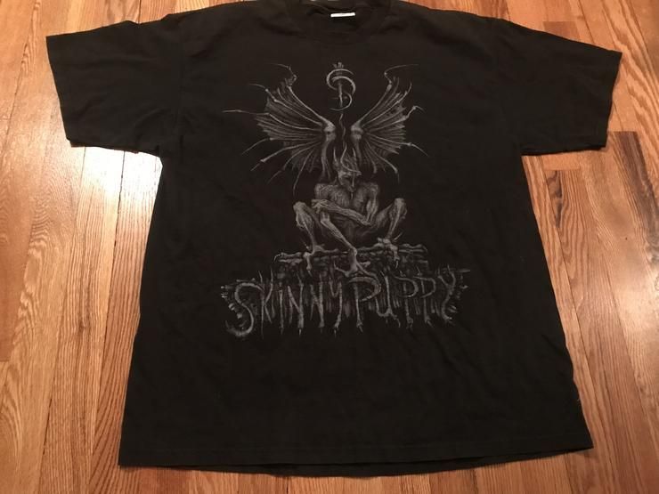 1992 Skinny Puppy Last Rights World Tour Vintage Shirt